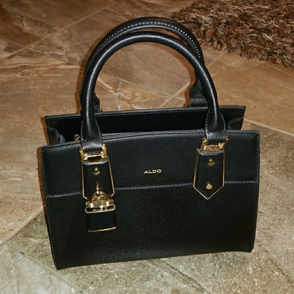 Black aldo purse